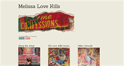 Desktop Screenshot of melissalovekills.com